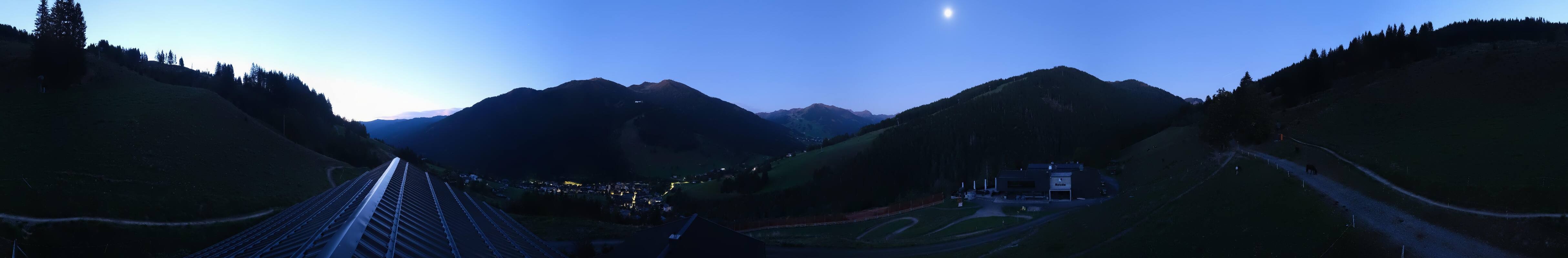 Archiv Foto Webcam Saalbach - Blick von der Maisalm