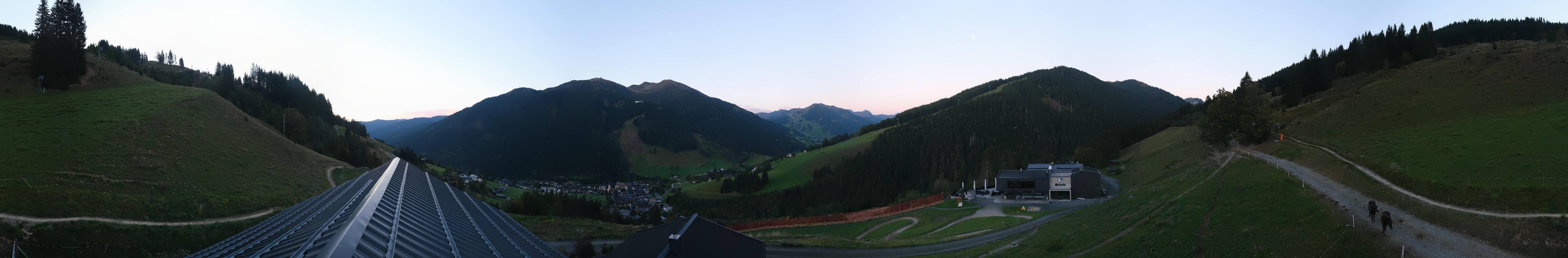 Archiv Foto Webcam Saalbach - Blick von der Maisalm