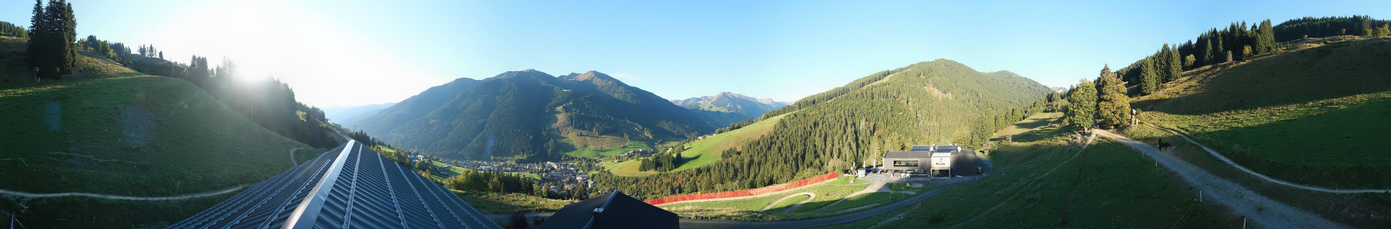 Archiv Foto Webcam Saalbach - Blick von der Maisalm
