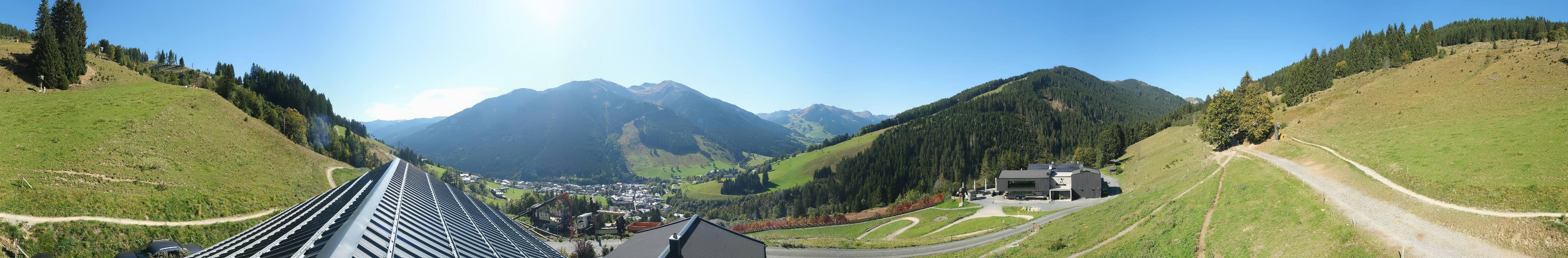 Archiv Foto Webcam Saalbach - Blick von der Maisalm