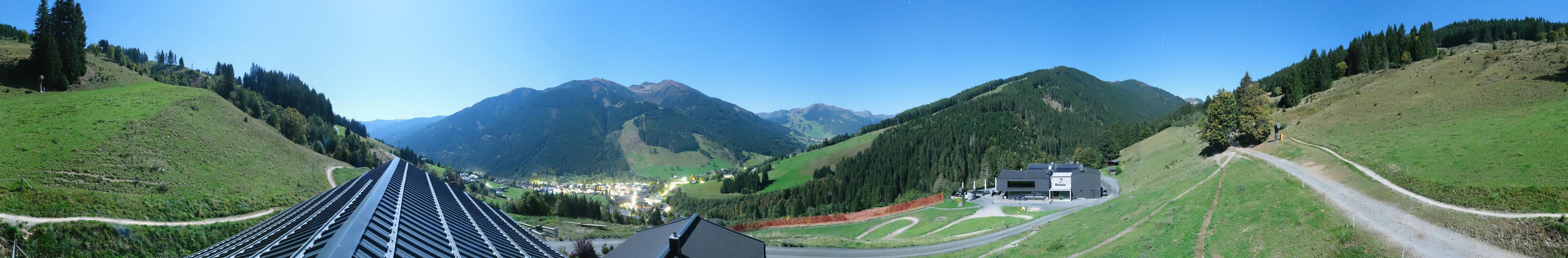 Archived image Webcam Saalbach - View from the Maisalm