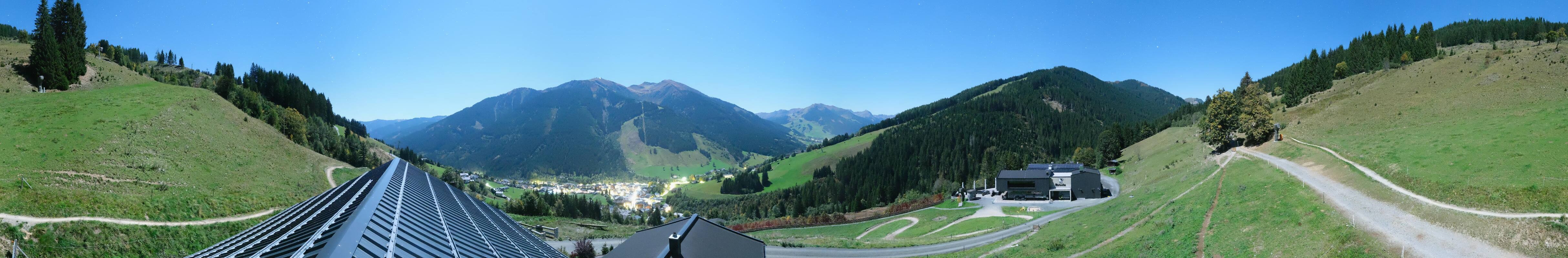 Archived image Webcam Saalbach - View from the Maisalm