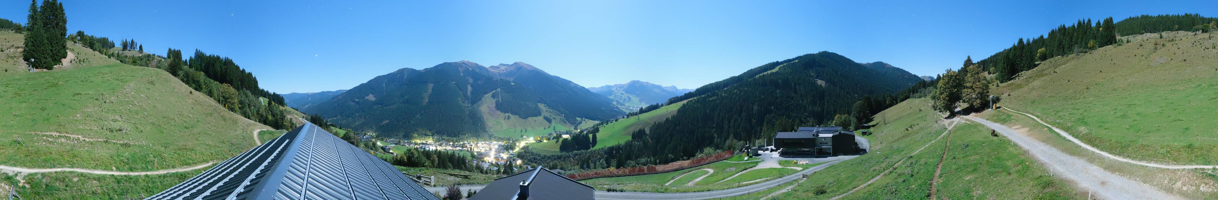 Archived image Webcam Saalbach - View from the Maisalm