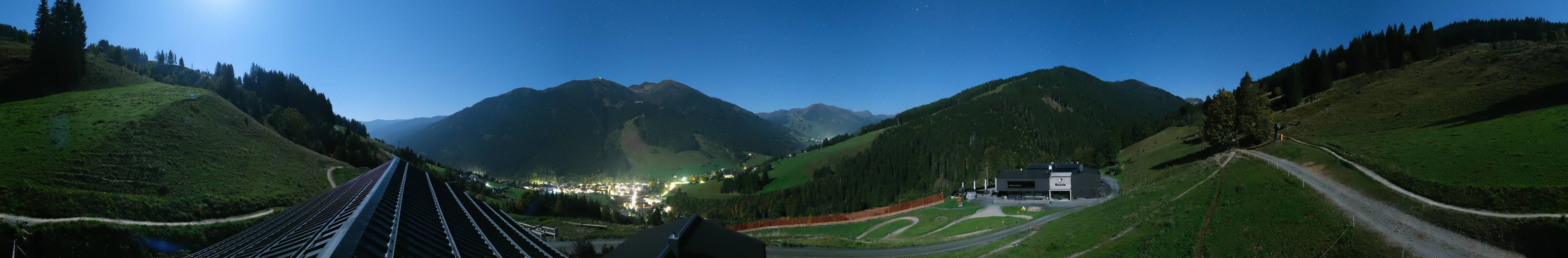 Archiv Foto Webcam Saalbach - Blick von der Maisalm