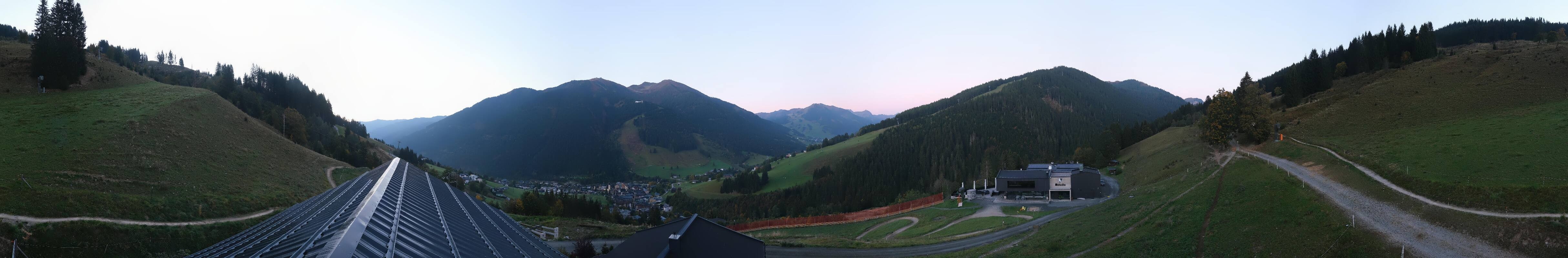 Archiv Foto Webcam Saalbach - Blick von der Maisalm