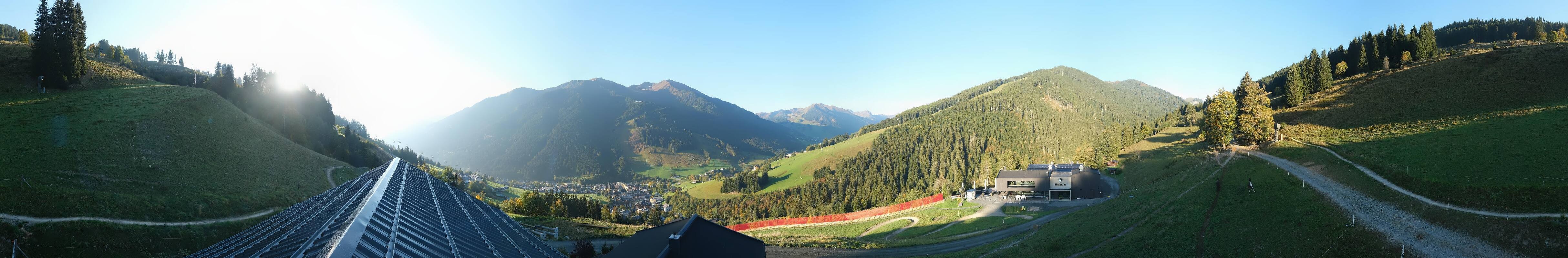 Archiv Foto Webcam Saalbach - Blick von der Maisalm
