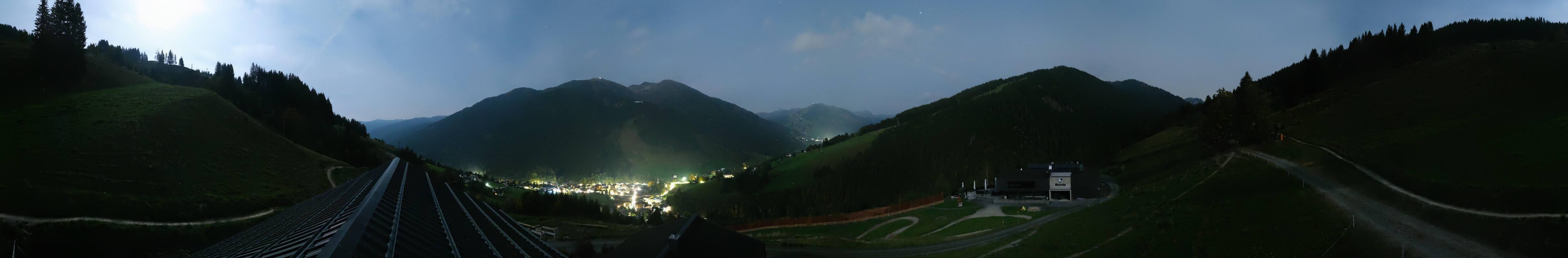 Archiv Foto Webcam Saalbach - Blick von der Maisalm