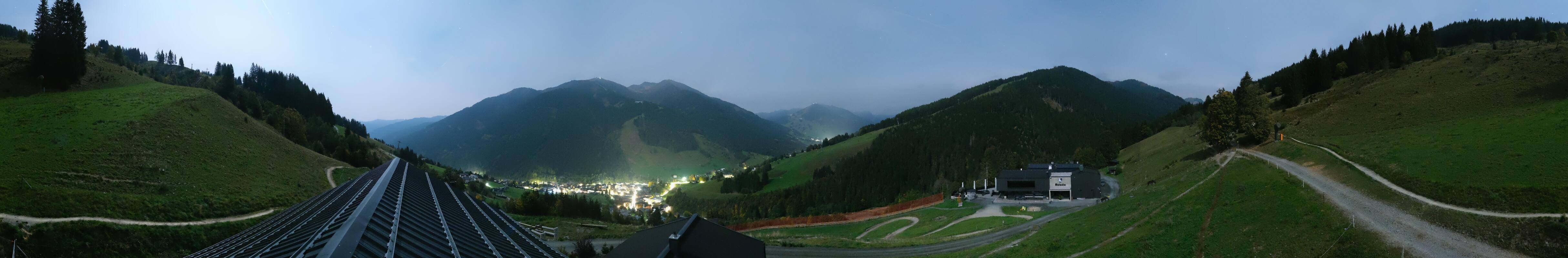Archiv Foto Webcam Saalbach - Blick von der Maisalm