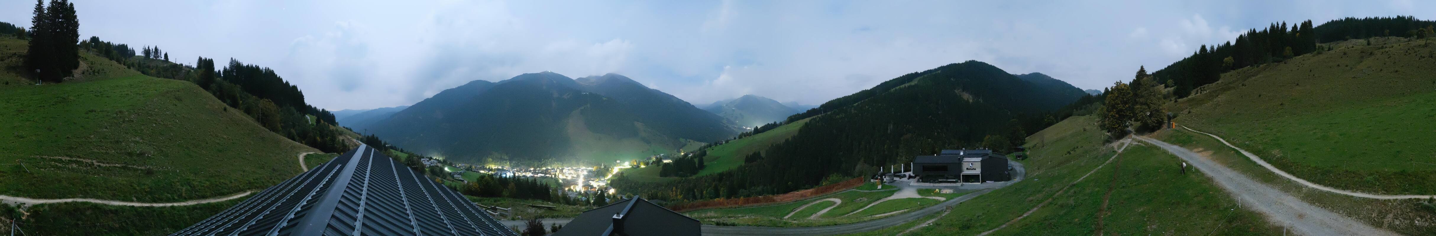 Archiv Foto Webcam Saalbach - Blick von der Maisalm