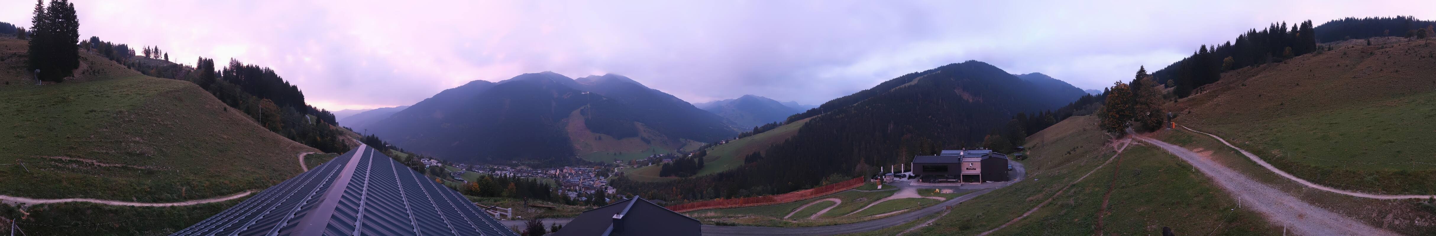 Archiv Foto Webcam Saalbach - Blick von der Maisalm