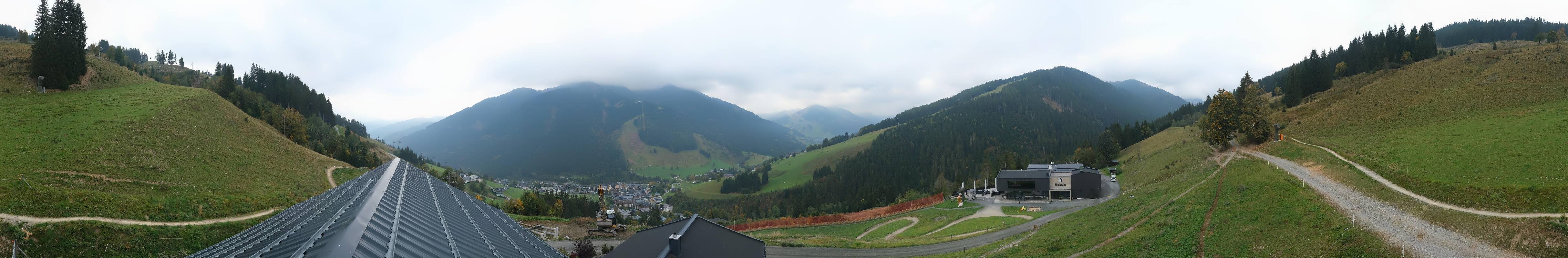 Archiv Foto Webcam Saalbach - Blick von der Maisalm