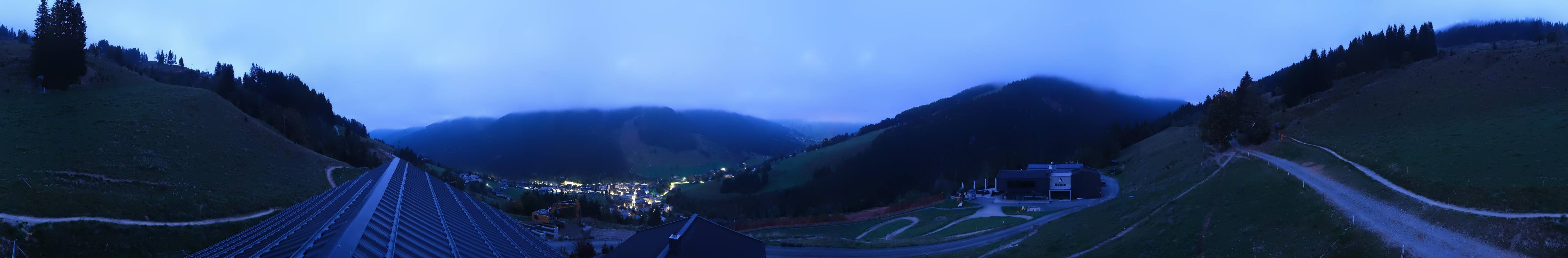 Archiv Foto Webcam Saalbach - Blick von der Maisalm
