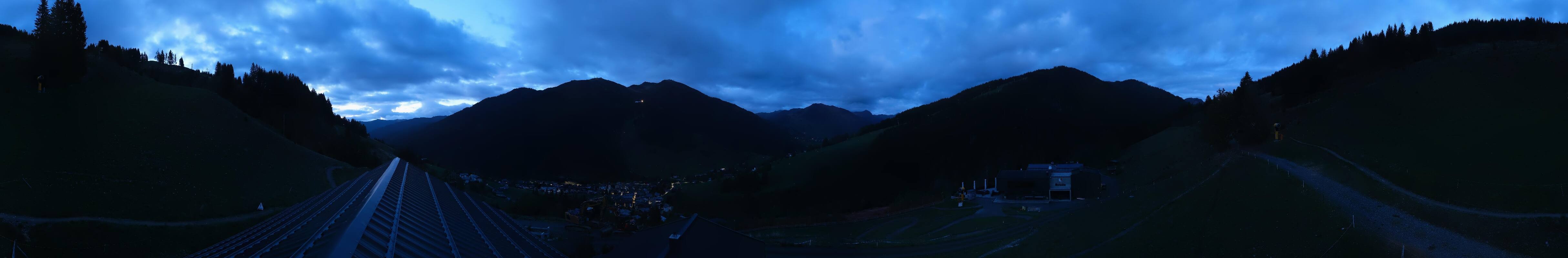 Archiv Foto Webcam Saalbach - Blick von der Maisalm