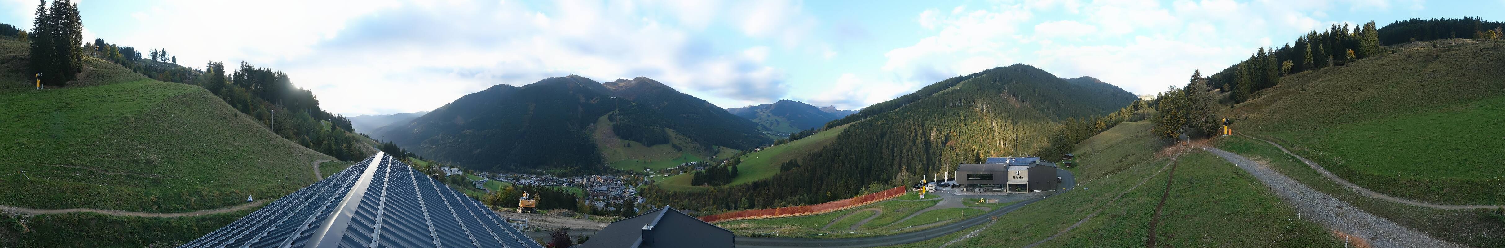 Archiv Foto Webcam Saalbach - Blick von der Maisalm