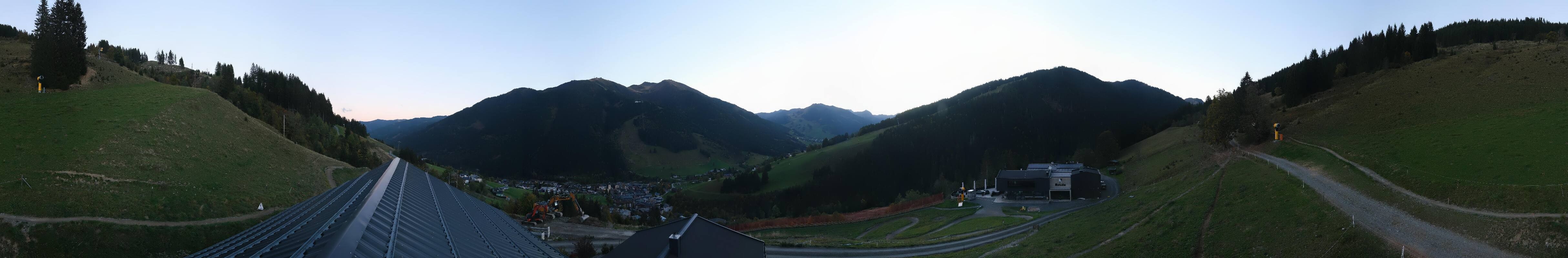 Archiv Foto Webcam Saalbach - Blick von der Maisalm