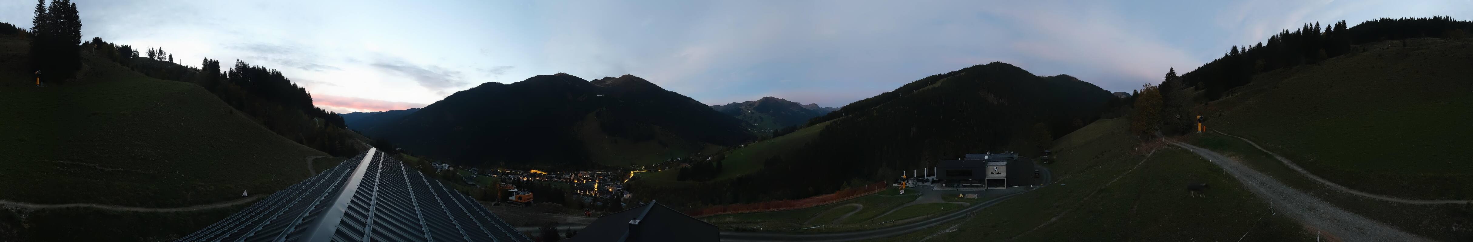 Archiv Foto Webcam Saalbach - Blick von der Maisalm