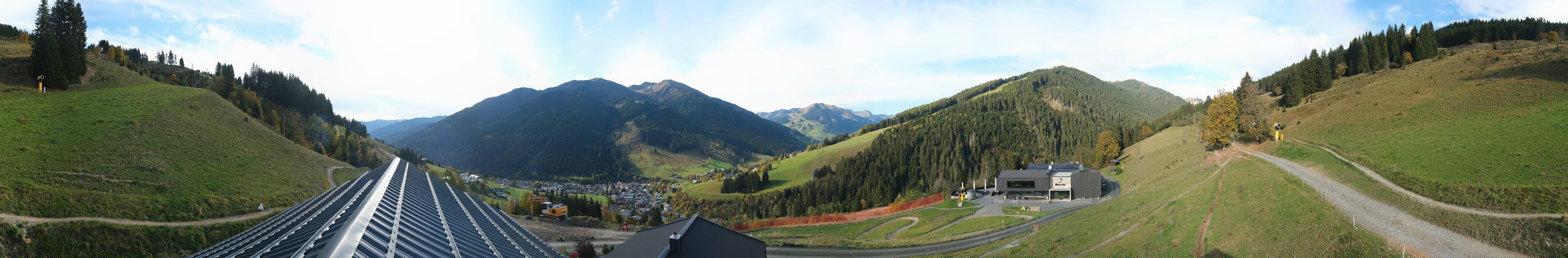 Archiv Foto Webcam Saalbach - Blick von der Maisalm