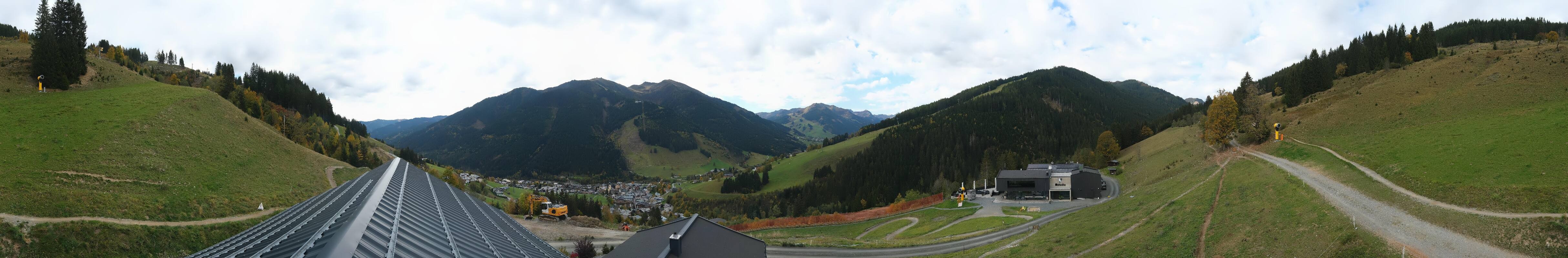 Archiv Foto Webcam Saalbach - Blick von der Maisalm