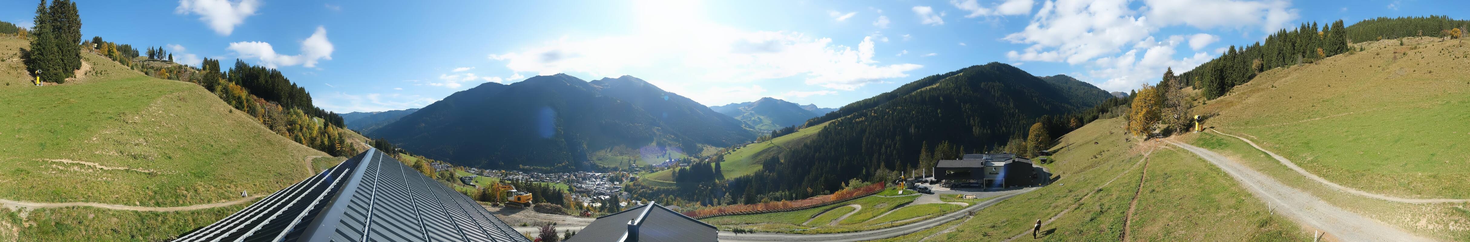 Archiv Foto Webcam Saalbach - Blick von der Maisalm
