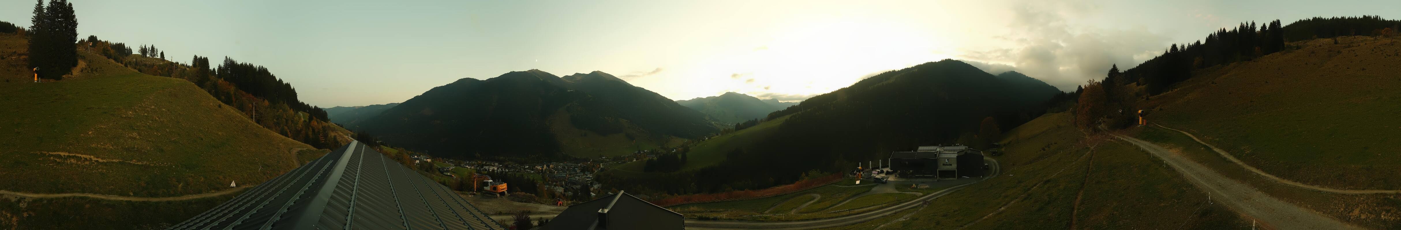 Archiv Foto Webcam Saalbach - Blick von der Maisalm