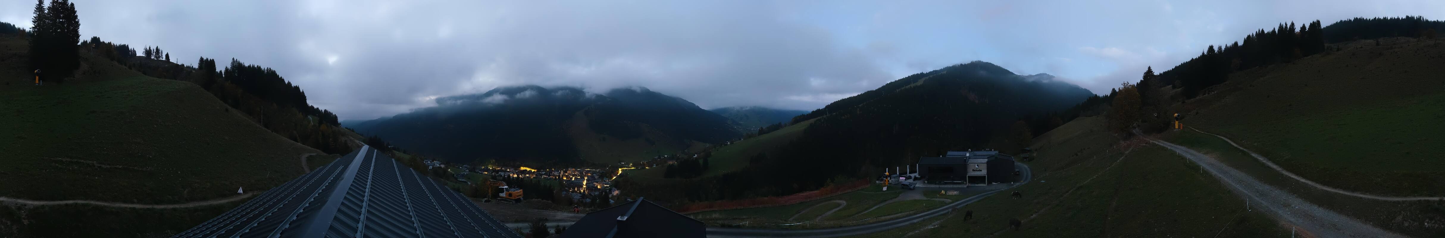 Archiv Foto Webcam Saalbach - Blick von der Maisalm