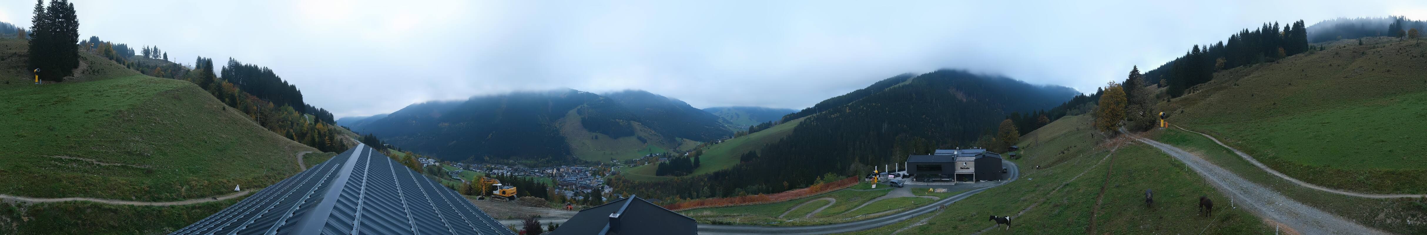 Archiv Foto Webcam Saalbach - Blick von der Maisalm