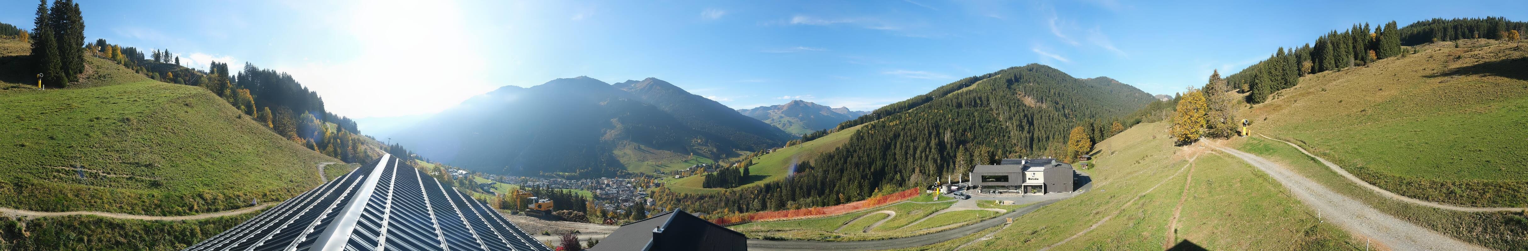 Archiv Foto Webcam Saalbach - Blick von der Maisalm