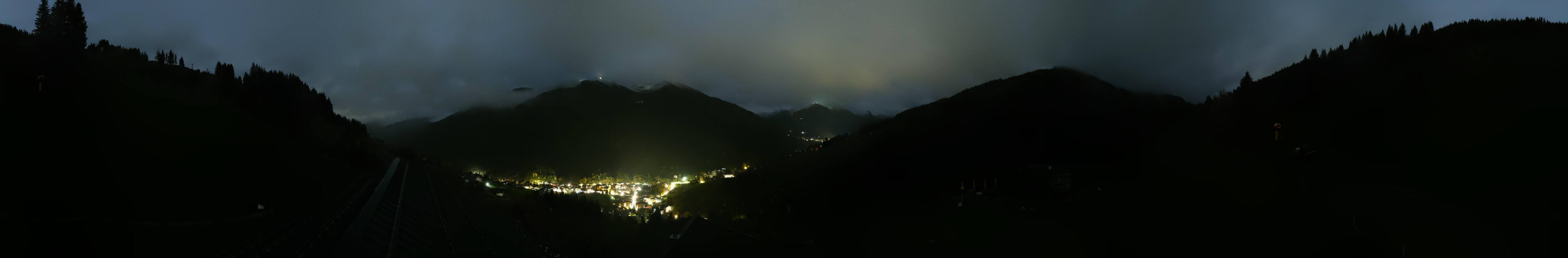 Archived image Webcam Saalbach - View from the Maisalm