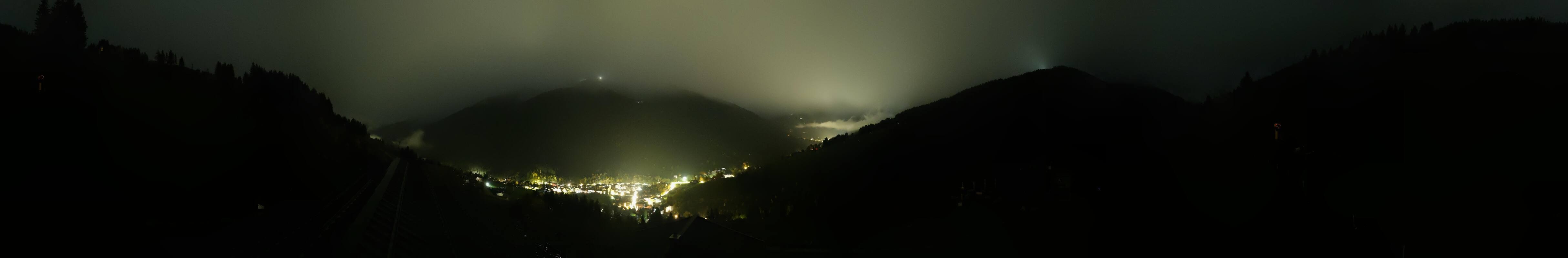 Archived image Webcam Saalbach - View from the Maisalm