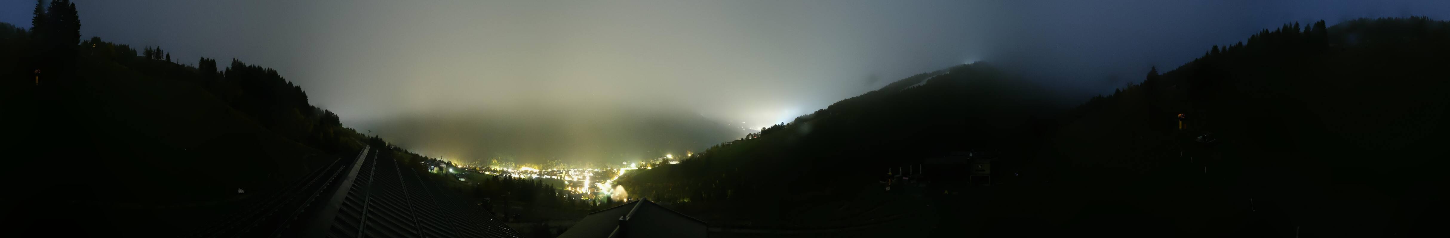 Archived image Webcam Saalbach - View from the Maisalm