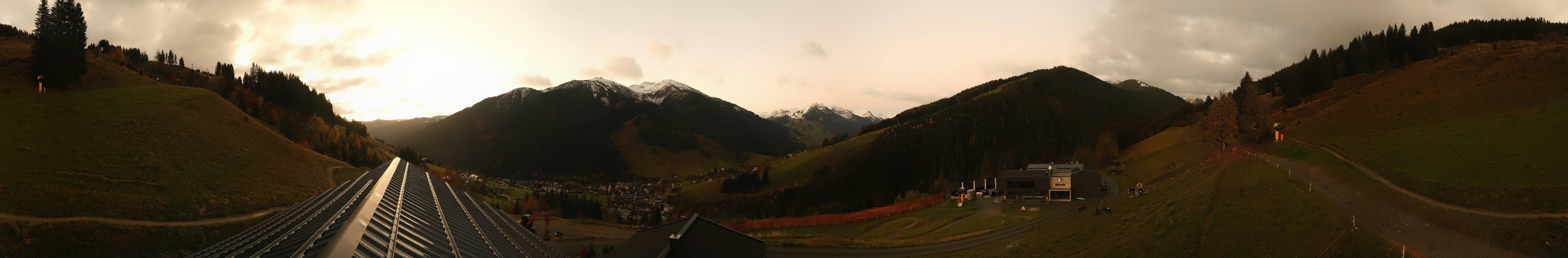 Archiv Foto Webcam Saalbach - Blick von der Maisalm