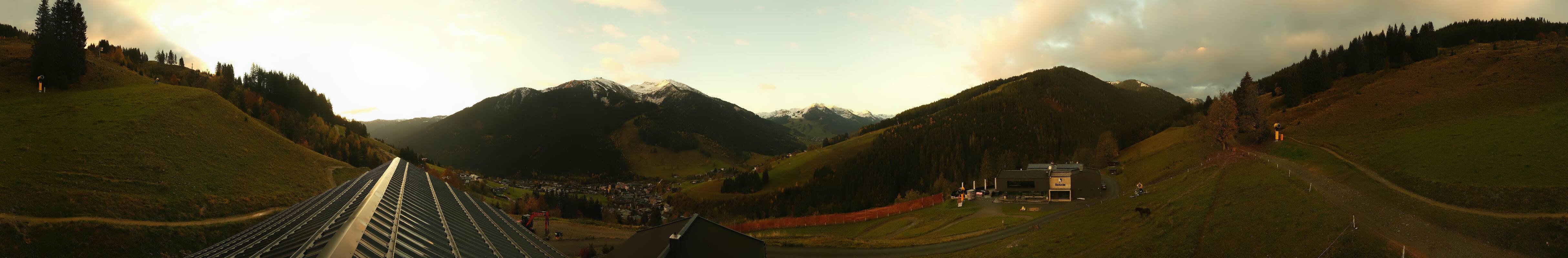 Archiv Foto Webcam Saalbach - Blick von der Maisalm