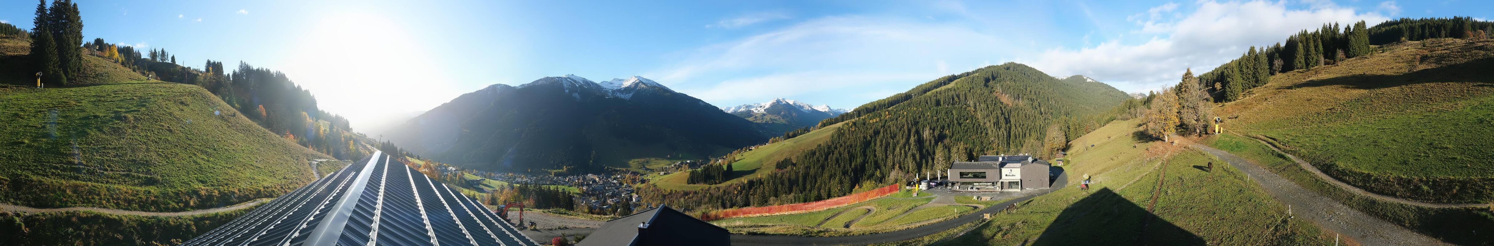 Archiv Foto Webcam Saalbach - Blick von der Maisalm