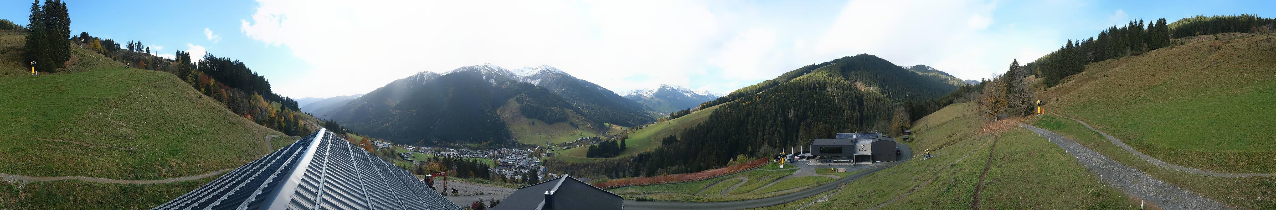 Archiv Foto Webcam Saalbach - Blick von der Maisalm