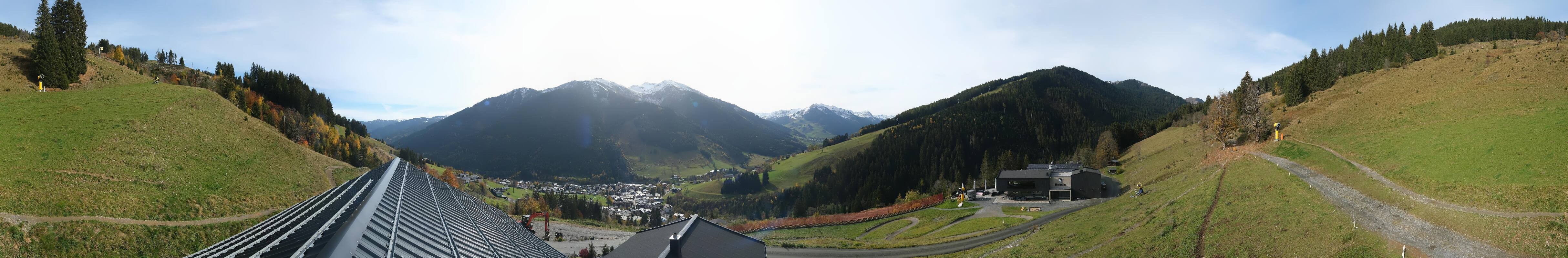 Archiv Foto Webcam Saalbach - Blick von der Maisalm
