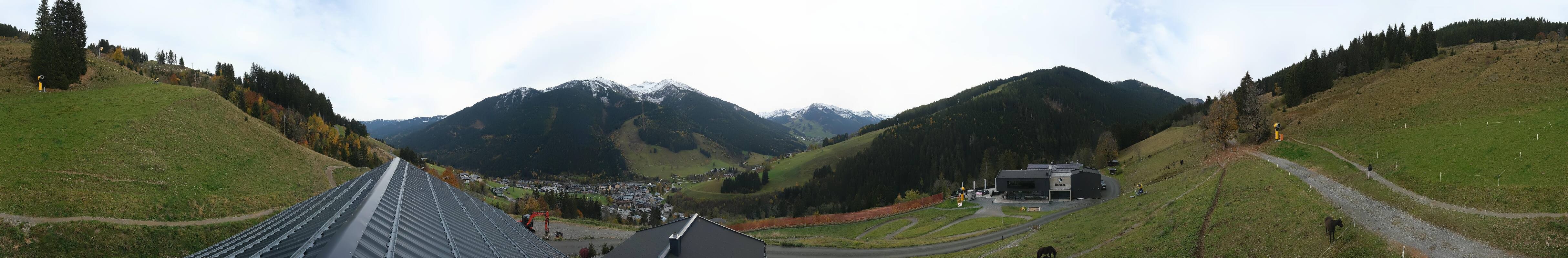 Archiv Foto Webcam Saalbach - Blick von der Maisalm
