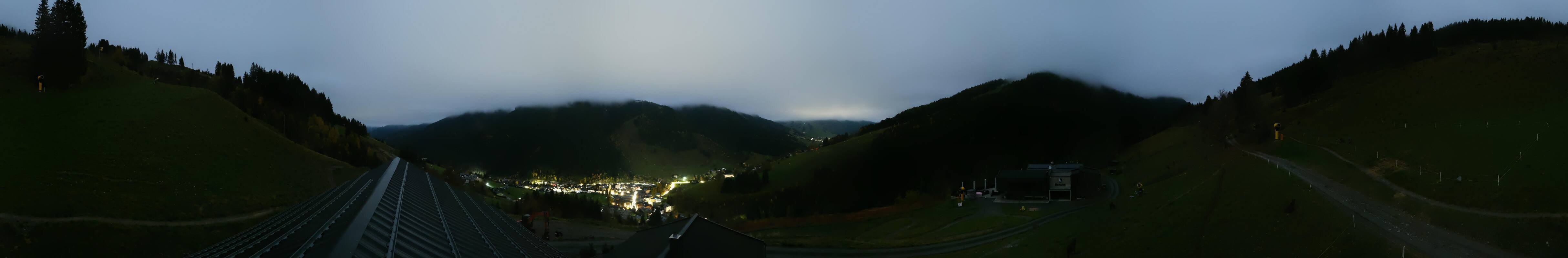 Archiv Foto Webcam Saalbach - Blick von der Maisalm