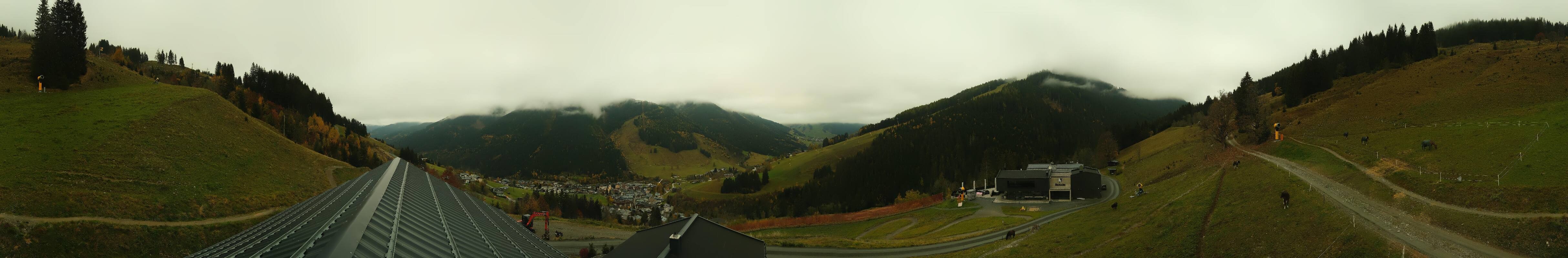 Archiv Foto Webcam Saalbach - Blick von der Maisalm