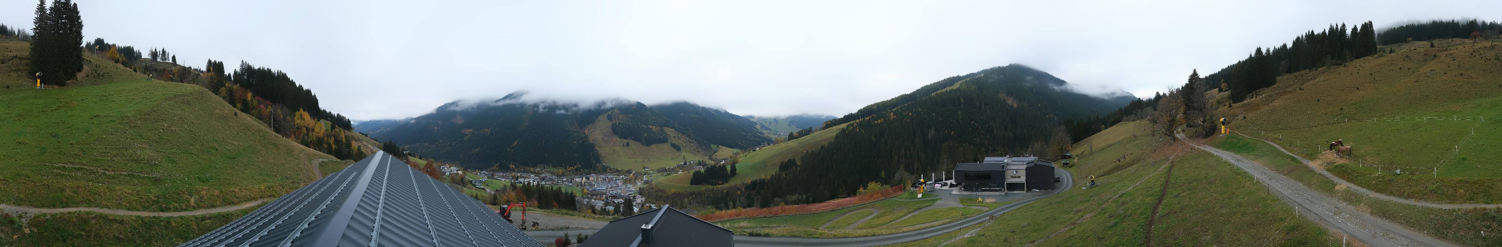Archiv Foto Webcam Saalbach - Blick von der Maisalm