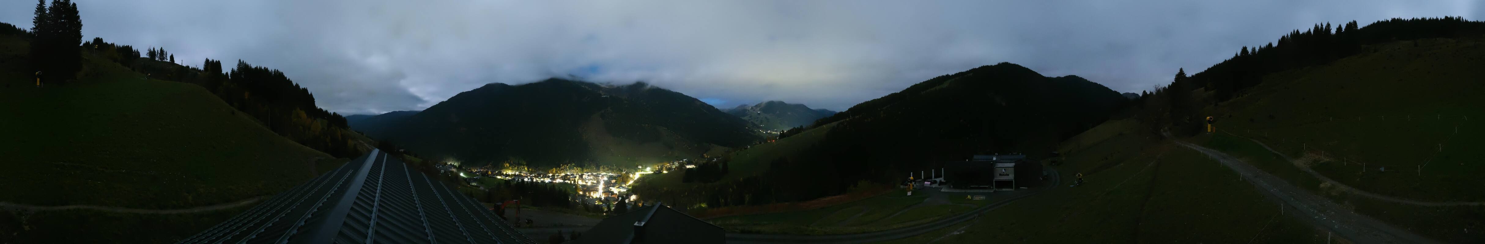 Archiv Foto Webcam Saalbach - Blick von der Maisalm