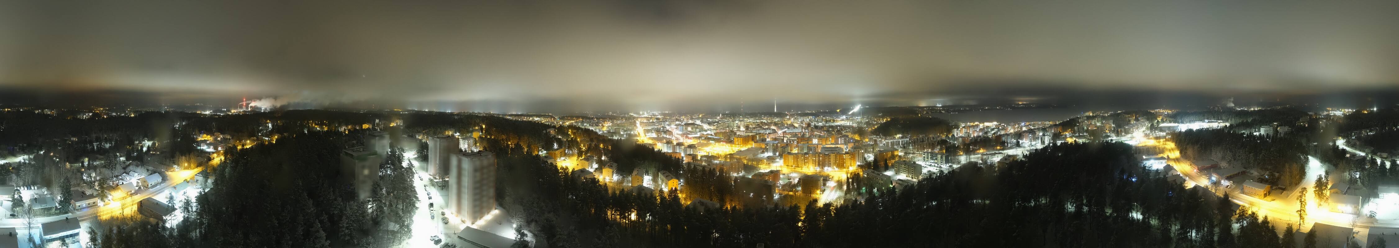 Archiv Foto Webcam Lahti - Mustankallion Wasserturm