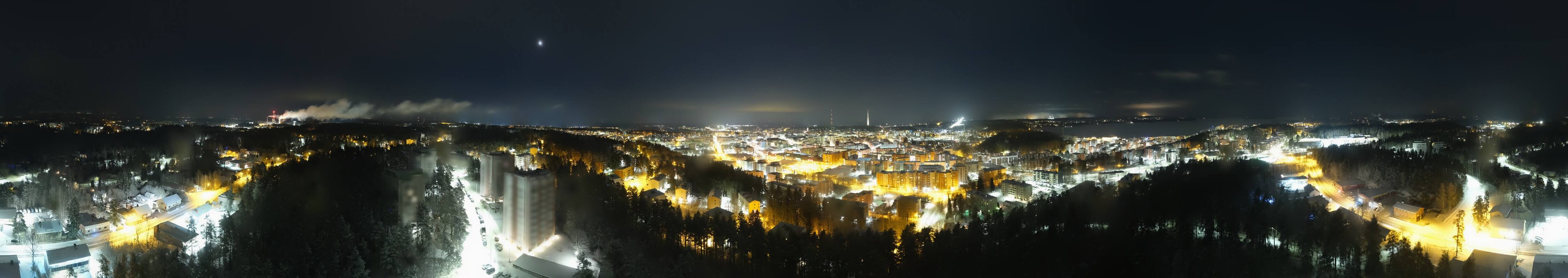 Archiv Foto Webcam Lahti - Mustankallion Wasserturm