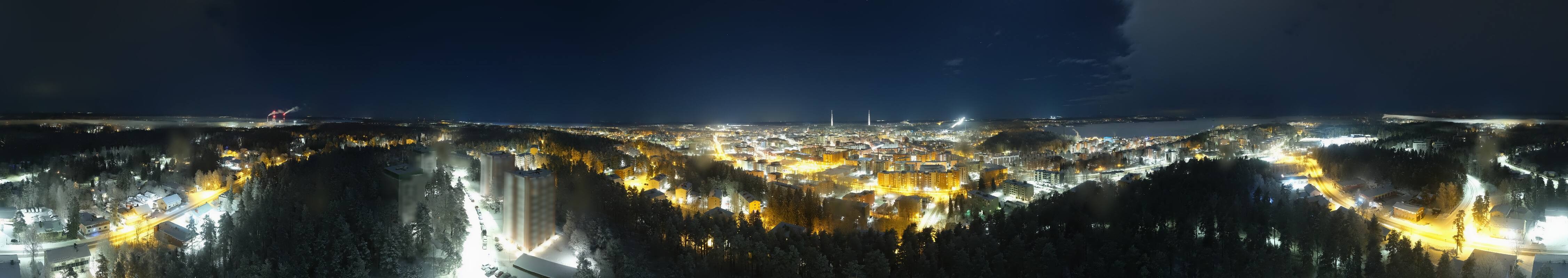 Archiv Foto Webcam Lahti - Mustankallion Wasserturm