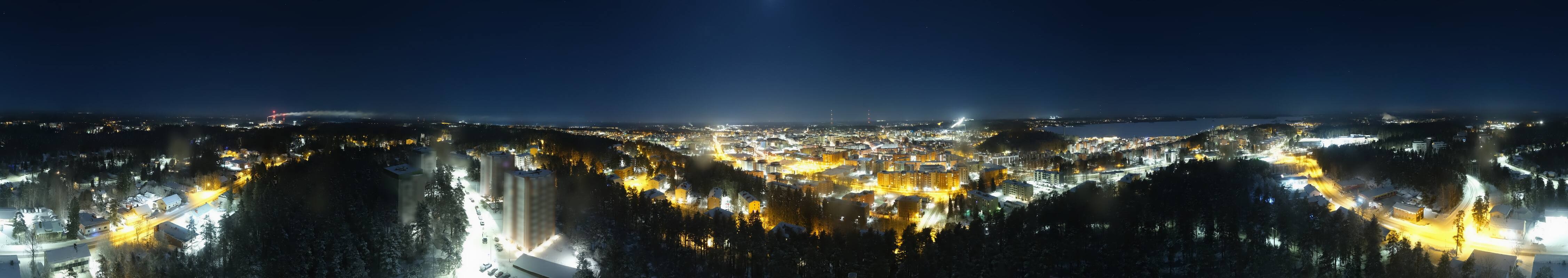Archiv Foto Webcam Lahti - Mustankallion Wasserturm