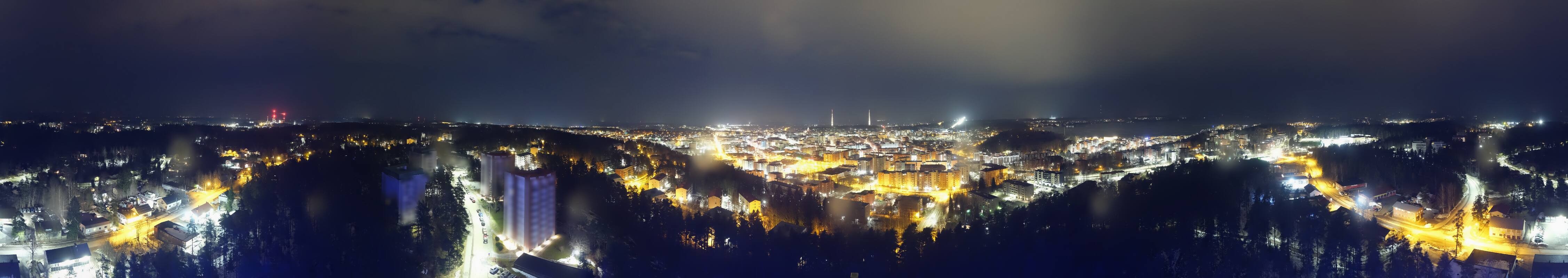Archiv Foto Webcam Lahti - Mustankallion Wasserturm