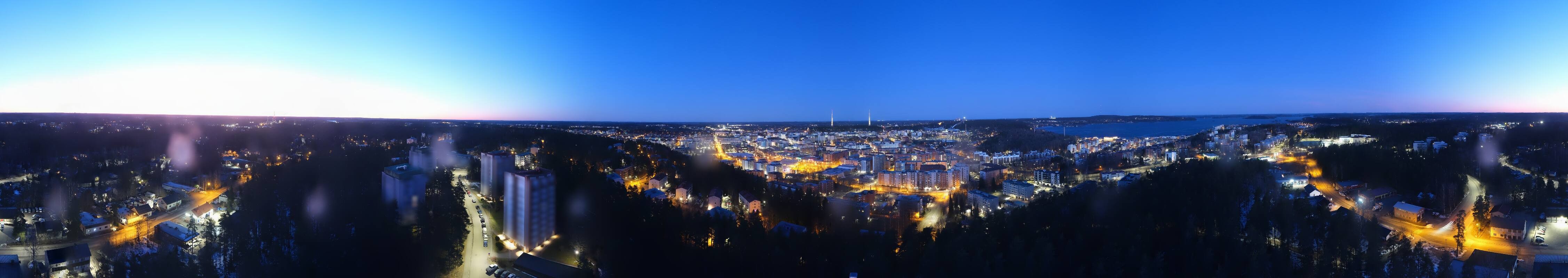 Archived image Webcam Lahti - Mustankallion water tower