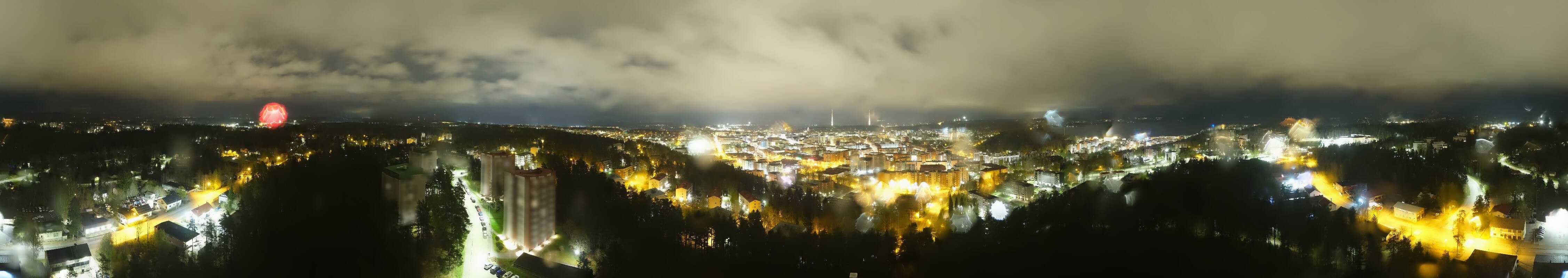 Archiv Foto Webcam Lahti - Mustankallion Wasserturm