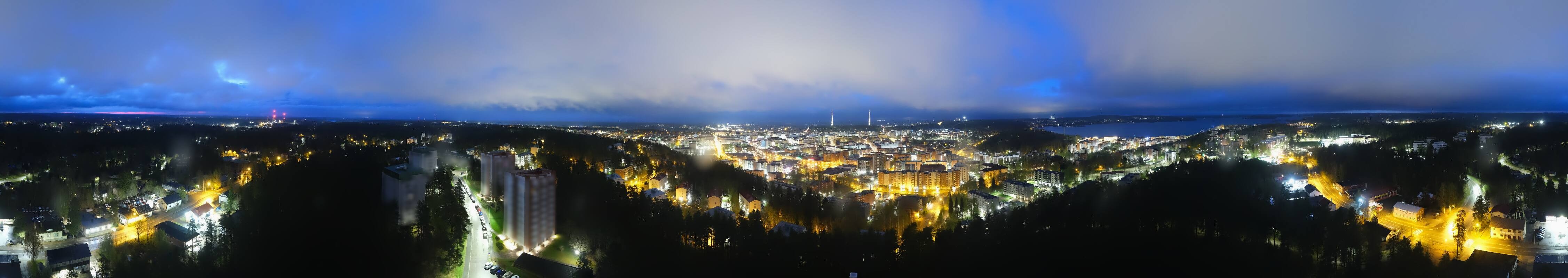 Archiv Foto Webcam Lahti - Mustankallion Wasserturm