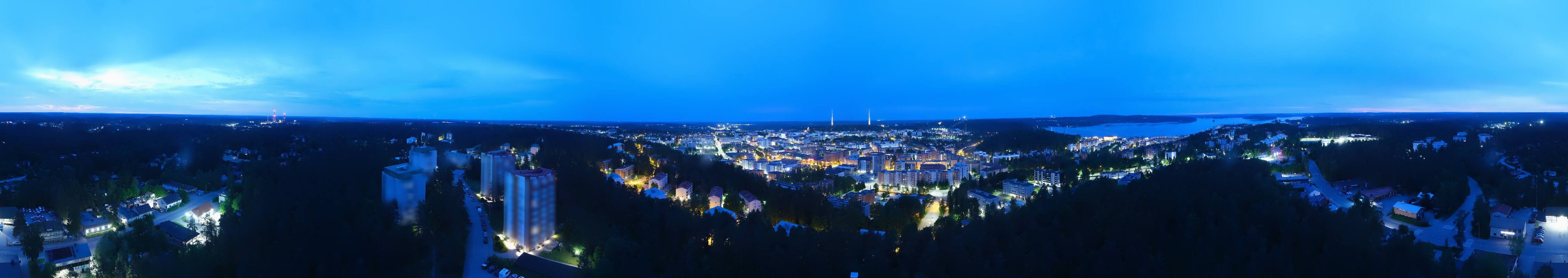 Archived image Webcam Lahti - Mustankallion water tower
