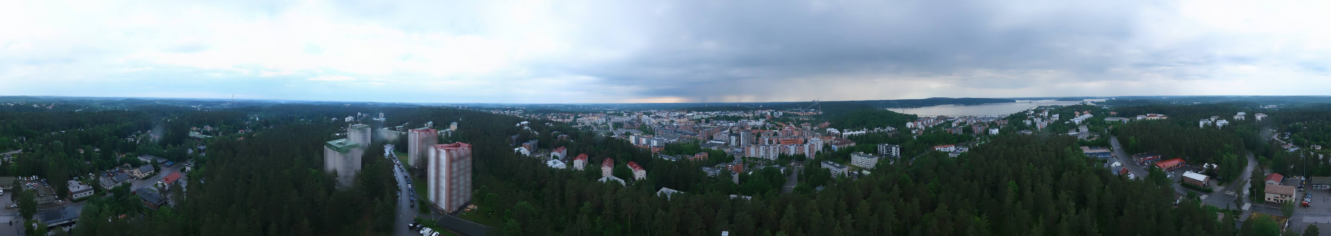 Archiv Foto Webcam Lahti - Mustankallion Wasserturm